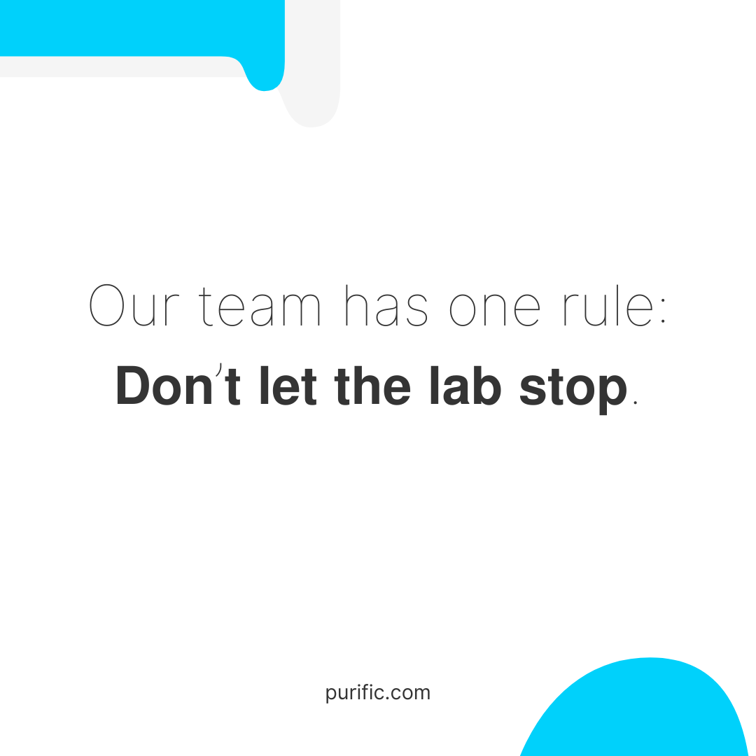 Our 1 rule:
